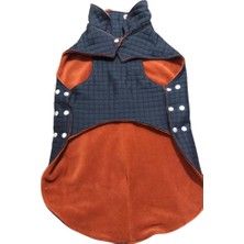 Feyza Design Rahat ve Şık Köpek Ceketi, Kapitone Tasarım, S-Xl, Çıtçıtlı ve Ayarlanabilir
