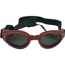 Feyza Design Katlanabilir ve Ayarlanabilir Köpek Güneş Gözlüğü, 15 Cm, Rüzgar Önleyici