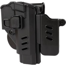 Black Grips Sarsılmaz P8L Uyumlu Şarjörlü Polimer Taktik Kılıf