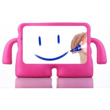 Fuchsia Tcl Tab 11 Gen2 ile Uyumlu Koko Eğlenceli  Standlı Yumuşak Çocuk Tablet Kılıfı