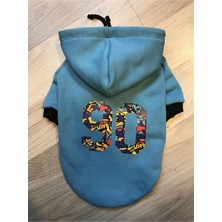 Feyza Design Renkli Baskılı Kordonlu Rahat Sweatshirt, Günlük Kullanım Için Idealdir