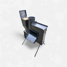 Night Camper Kamp Sobası Peletli Kamp Sobası Şömine Soba