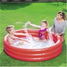 Bestway Şişme Çocuk Havuzu 152X30 Cm, 3 Halkalı, Eğlenceli ve Rahat Kullanım