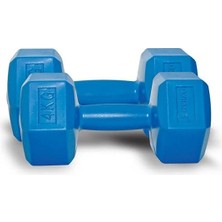 PremiumPort 4kg Plastik Dambıl, Sağlam ve Hafif Egzersiz Aleti