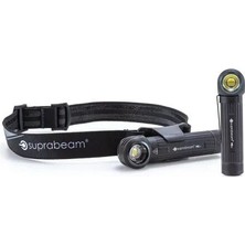 Suprabeam M6XR Multi Fonksiyon Şarjlı Fener (2000 Lümen) Siyah
