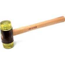 Hayat Store Vidalı Yumuşak Plastik Tokmak / Çekiç No:50