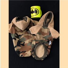 Feyza Design Kadife Desenli Rahat Sweatshirt, Şık ve Konforlu Giyim Parçası