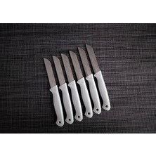 Solingen Simli Delikli 6'lı Meyve Bıçağı (Beyaz)