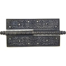 Hayat Store Antika Tarz Dekoratif Pirinç Lüks Okka Menteşe - 20CM, Oksit