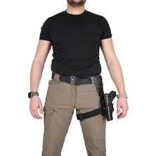 Black Grips Sarsılmaz Sar9 & Sar9 Mete Sol El Uyumlu Polimer Kılıf + Alçak Taşıma Aparat