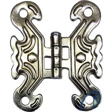 Hayat Store Dekoratif Sac Kelebek Menteşe - Küçük, Nikel, 100 Adet