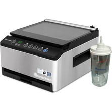 İnovatifsan Endüstriyel Hazneli Ev Tipi Vakum Makinesi Kavanoz Vakumlama