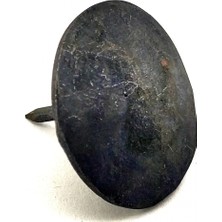 Hayat Store Antika Tarz Dekoratif Pirinç Dövme Kabara No3 - 27 Mm, Oksit