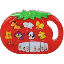 Mavi Su Dünyası Kutulu Hayvan Sesli Pilli Çiftlik Korosu Kırmızı