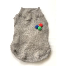 Feyza Design Yumuşak ve Şık Gri Yarım Balıkçı Triko Kazak, Rahat ve Tarzınıza Uyum Sağlar