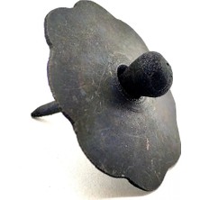 Hayat Store Antika Tarz Dekoratif Pirinç Düğmeli Kabara - 40 Mm, Oksit