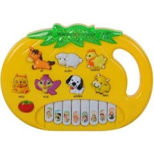 Mavi Su Dünyası Kutulu Hayvan Sesli Pilli Çiftlik Korosu Sarı