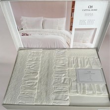 Capital Home Çift Kişilik Marıa 7'li %100 Pamuklu Nevresim Takımı