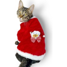Feyza Design Sıcacık ve Şık Kedi Sweat, Yılbaşı Temalı Tüylü Tasarım