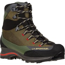 La Sportiva Trango Trk Leather Gtx – Gore-Tex Erkek Trekking Botu Yeşil-Kırmızı - 41½