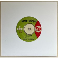 Esin Plak Şeref Tutkopar Al Yazma - Dud Ağacı 45 Lik Plak (Orijinal Dönem Baskı)