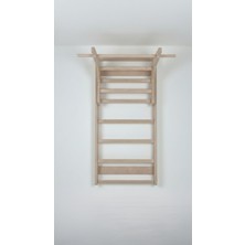 Activenest-Base® - Ahşap Isveç Merdiveni-Barfiks, Dips ve Çok Amaçlı Jimnastik Istasyonu