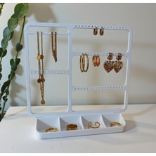 Yerli Takı Düzenleyici Küpe Yüzük Kolye Stand Askı