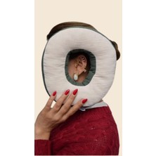 MOONZY Minimalist & Cozy Moonzy  Minimalist & Cozy Seyahat Için Küçük Piercing Yastığı – Müslin Kumaş Ağrıyan Kulak Için Yastık