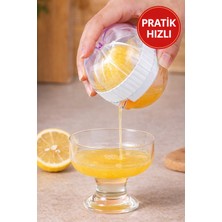 Open Home Concept Pratik Narenciye Sıkacağı – Limon Portakal Nar Sıkacağı Ölçekli Hazneli El Tipi Sıkacak