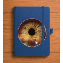 Adasena Tarihsiz 192 Sayfa Mini Termo Defter Baskılı Desenli 9X14 cm Lacivert - Iris