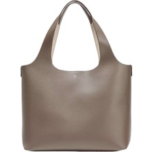 Zara Gri Tote Kadın Omuz Çanta