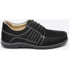 Hakan Ayakkabı M006 Nubuk Deri Bağcıklı Günlük Ayakkabı