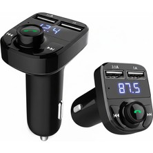 Bategen 3.1A Hızlı Şarj Destekli Bluetooth 5.0 Mikrofonlu Araç Fm Transmitter Mp3/wma Çalar