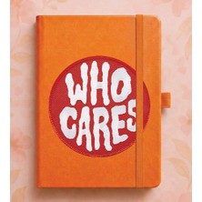 Adasena Tarihsiz 192 Sayfa Mini Termo Defter Baskılı Desenli 9X14 cm Turuncu - Who Cares