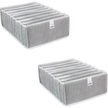 PremiumPort 2'li Akordiyon Organizer Çekmece Içi Düzenleyici Seti