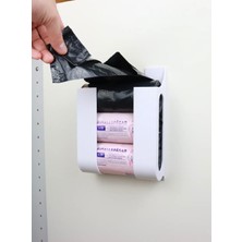 PremiumPort Pratik Mutfak Çöp Poşeti ve Buzdolabı Düzenleyici Seti, Çift Taraflı Bantli