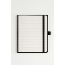 Adasena Tarihsiz 224 Sayfa Termo Defter Baskılı Desenli 13X21 cm Siyah - Mauro