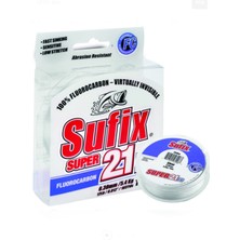 Sufix Medikal Sufix Süper 21 Fluorocarbon Misina Clear 0.25MM-100MT-5.9KG Hayalet Misina