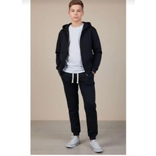 Nifer Unez Unisex 7–16 Yaş Şardonlu Kapüşonlu Alt Üst Takım
