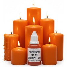 ElHobi Sıvı Mum Boyası - Turuncu - 20 ml