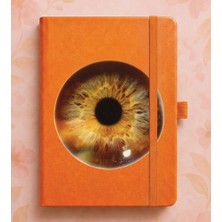 Adasena Tarihsiz 192 Sayfa Mini Termo Defter Baskılı Desenli 9X14 cm Turuncu - Iris