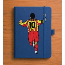 Adasena Tarihsiz 192 Sayfa Mini Termo Defter Baskılı Desenli 9X14 cm Lacivert - HAGI10