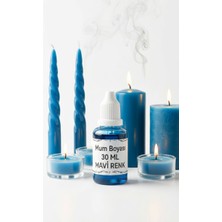 ElHobi Sıvı Mum Boyası - Mavi - 30 ml