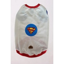 Feyza Design Yumuşak Pamuklı, Rahat ve Şık Küçük ve Orta Irk Superhero Tişört