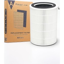 Braventa Collection Purmed Breeva A2 Uyumlu Hepa H13 + Aktif Karbon Filtre | Yüksek Verimli Yedek Hava Temizleme Filtres