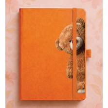 Adasena Tarihsiz 224 Sayfa Termo Defter Baskılı Desenli 13X21 cm Turuncu - Şirinteddy