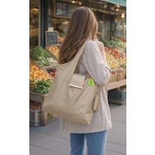 VB Collection Loopsi Capsule Katlanabilir Alışveriş ve Market Çantası