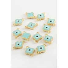 Çiçek Çift Kulplu Mineli Bileklik ve Kolye Ucu Aparatı 1 Adet