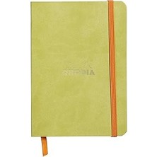 SHC4200 Rhodia 117306C Yumuşak Kapaklı Defter, Çizgili, Anise Green, A6