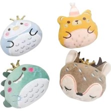 Braventa Collection Peluş Tonton Hayvan Figürlü Kedi Oyuncağı 8 cm